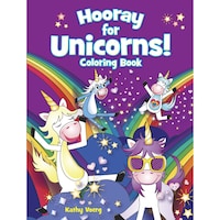 Picture of Dover Publications Hooray for Unicorns! Coloring Book