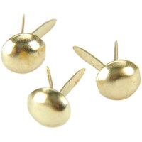 Picture of Mini Metal Paper Fasteners, Gold, Pack of 100