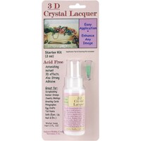 Picture of Sakura Hobby Craft 3-D Crystal Lacquer Starter Kit, 01802, 2oz