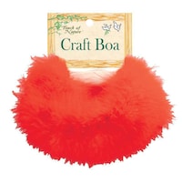 Marabou Feather Boa, 36 Inch, Red