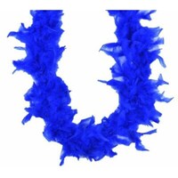 Midwest Design Chandelle Feather Boa, Royal Blue, 72"