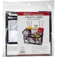 Innovative Home Creations Free Standing Craft Caddy With 3 Pockets