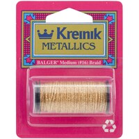 Picture of Kreinik Medium Metallic Braid, 11Yd, Golden Chardonnay