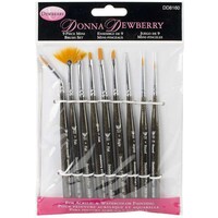Picture of Weber Donna Dewberry Mini Brush Set, 9Pcs