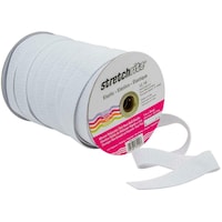 Picture of Singer-Stretchrite Non-Roll Flat Elastic, White, 1" x 50yd
