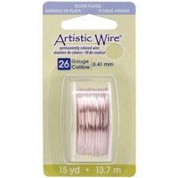 Artistic Wire, 26 Gauge, Beadalon, Rose Gold, 15yd