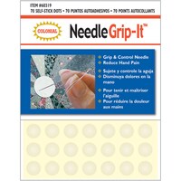 Picture of Needle Grip-It Flexible Self-Adhesive Dots, Pack of 70