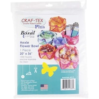Picture of Bosal Craf-Tex Plus, Double Sided Fusible Stabilizer Hexie Flower