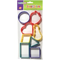 Picture of Creativity Street Chenillekraft Shapes Dough Cutters, 8 Pieces