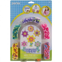 Perler Fun Fusion Fuse Bead Activity Kit, Flower Madness