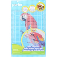 Picture of Perler Super Pegboard Rectangle, 80-30105, Clear, Pack of 1