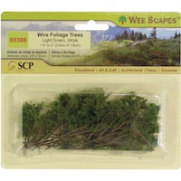 Picture of Wee Scapes Wire Foliage Trees, Light Green, 1.5" To 3", 2 Pack of 4