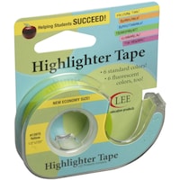 Picture of Lee Products Removable Highlighter Tape, Yellow