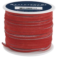 Picture of Realeather Crafts Suede Lace Spool, 1/8" x 25Yd