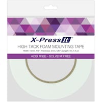 Picture of X-PRESS IT It High Tack Foam Mounting Tape, FTH12, .5"x4.4yd