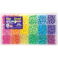 Picture of Beadery Giant Bead Box Kit, Brights, 2300 Beads/Pkg