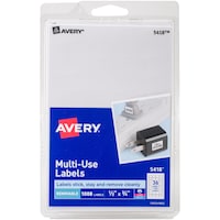 Avery Multi Use labels Prints, .5x.75 in