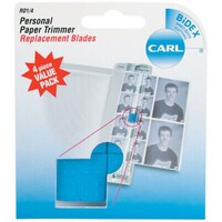 Picture of Carl Personal Paper Trimmer Replacement Blades, Pack of 4