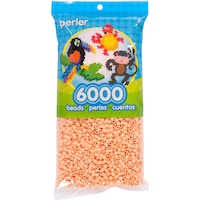 Picture of Perler Beads Fuse Beads for Crafts, 6000pcs, Sand Pink