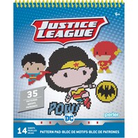 Picture of Perler Pattern Pad, Justice League 2