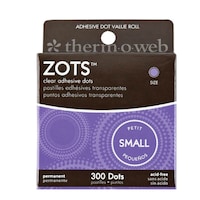 Picture of Therm O Web Zots Memory Adhesive Dots, Clear, #82, Small