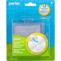 Picture of Perler Pegboards, Clear - Pack of 4
