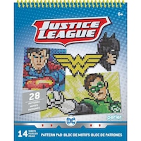 Picture of Perler Pattern Pad Justice League