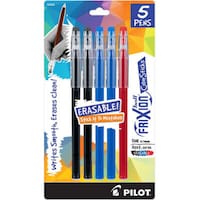 Picture of Pilot Pen Pilot Frixion Colorsticks Erasable Gel Ink Pen, Assorted Ink, Fine