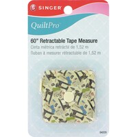 Picture of Singer QuiltPro Retractable Tape Measure, 04335, 60"