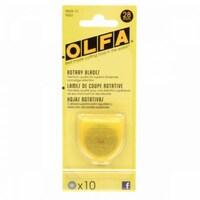 Picture of Olfa Tungsten Steel Rotary Blade Refill, 28mm, Pack of 10