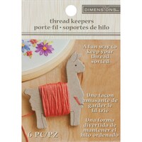 Picture of Dimensions Floss Keeper, Llama, 1.5"X2.75", Pack of 6