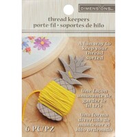 Picture of Dimensions Floss Keeper, Pineapple, 1.25"X2.75", Pack of 6