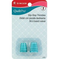 Picture of Singer QuiltPro Slip-Stop Thimbles, Pack of 2