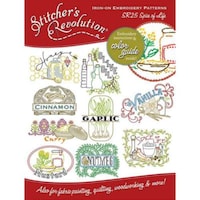Picture of Stitcher's Revolution Iron-On Transfers, Spice Of Life
