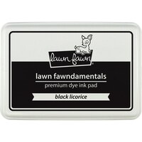 Lawn Fawn Dye Ink Pad, Black Licorice