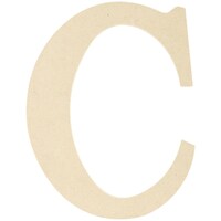 Picture of MPI Classic Font Wooden Letter, 9.5inch - C