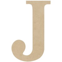 Picture of MPI Classic Font Wooden Letter, 9.5inch - J