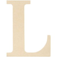 Picture of MPI Classic Font Wooden Letter, 9.5inch - L