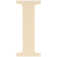 Picture of MPI Classic Font Wooden Letter, 9.5inch - I