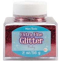 Sulyn Extra Fine Glitter, Ruby, SUL2FGL-50864, 56gram