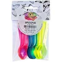 Art Institute Glitter Glitter Spoons, Pack of 10