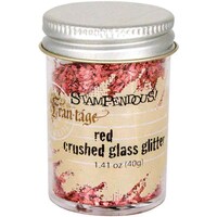 Picture of Stampendous Frantage Crushed Glass Glitter, Red, 40gram