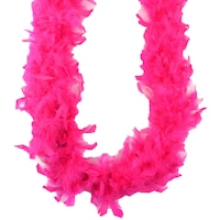 Midwest Design Chandelle Feather Boa, 72inch - Hot Pink