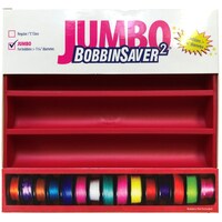Grabbit Jumbo Bobbinsaver-2, Holds Up To 70+ Bobbins, BS2J - Red