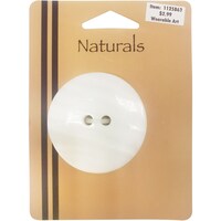 Belagio Shell Button, 1.75inch - Natural