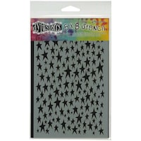 Picture of Dylusions Stencils Stars, Black, 5inchx 8inch