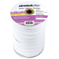 Picture of Stretchrite Singer Notions Stretchrite Braided Elastic, SS3400, White, 3/4"X90yd