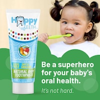 Picture of Happy Teeth Natural Baby & Toddler Toothpaste for Under 3yrs