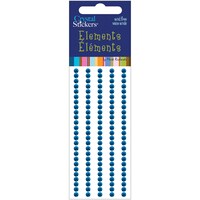 Picture of Mark Richards Crystal Stickers Elements, 3mm, Royal Blue, Pack of 125