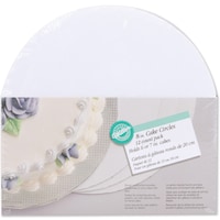 Picture of Wilton Cake Boards, 8", Round, White, Pack of 12